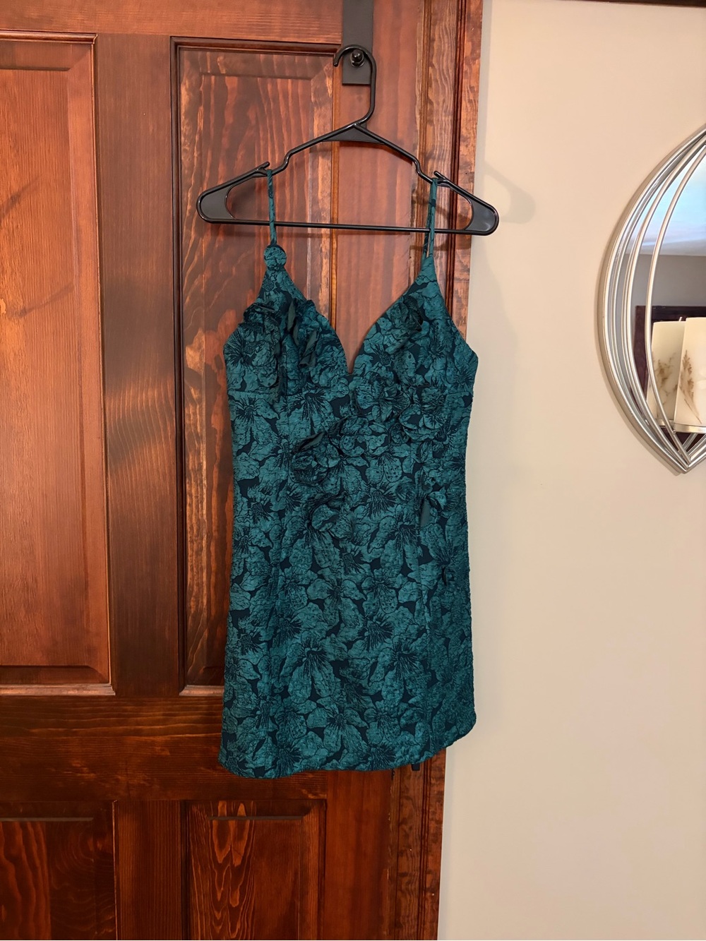 Green Floral Dress